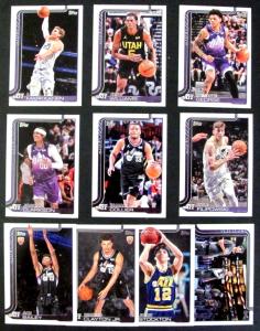 2025-26 Topps Utah Jazz 10 Card Set