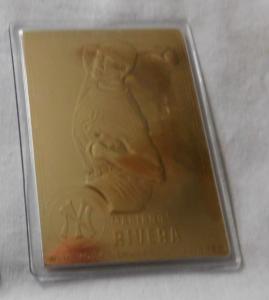 1996-03 Danbury Mint 22kt Gold Baseball Cards
