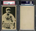 1936 Joe Medwick Cardinals Auto Signed Card