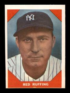 1960 Fleer Red Ruffing #63 Baseball Card