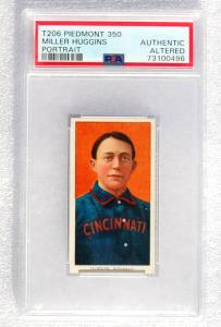 1909-11 T206 Piedmont 350 Miller Huggins Card