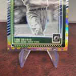 2025 Panini Donruss Optic Lou Gehrig #55 Prizm