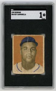 1949 Bowman Roy Campanella Brooklyn Dodgers Card