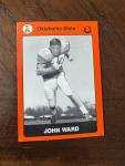 1991 Oklahoma State Cowboys John Ward Card #54