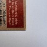 Mickey Mantle 1952 Rookie Card Vintage Reprint