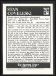 1993 Conlon Collection Stan Coveleski Cleveland Indians Card
