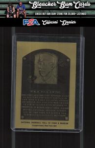 1981-89 Hall of Fame Buck Ewing Metallic Plaques