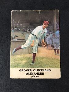 1961 Golden Press Baseball Card Grover Alexander
