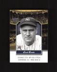 2008 Upper Deck Earle Combs Yankee Stadium Card