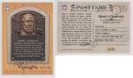 2012 Panini Cooperstown Henry Chadwick Bronze Card