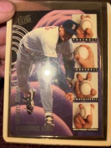 1995 Fleer Ultra Roger Clemens Strikeout Kings Card