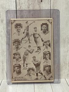 Bill Dickey Red Ruffing Pennock Sports Card 3.5"x5.25