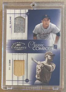 Ty Cobb/Al Kaline 2003 Donruss Classics Combo