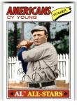 2010 Topps Update Cy Young Legends Card
