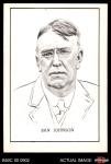 1950 Callahan Ban Johnson HOF Sports Card
