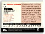 2010 Topps Update Cy Young Legends Card