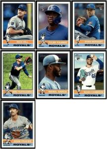 2025 Topps Heritage Kansas City Royals Team Set