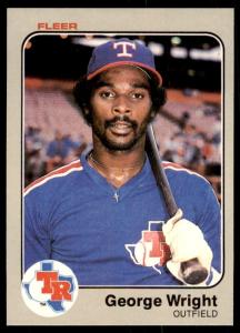 1983 Fleer George Wright Baseball Card #583