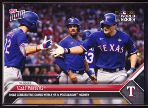 Texas Rangers Corey Seager & Marcus Semien Card
