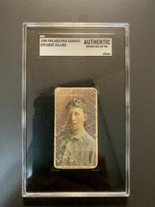 1909 E95 Eddie Collins Sports Card - SGC Authentic
