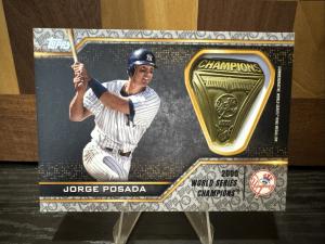 Jorge Posada 2021 Topps Platinum Parallel #/70