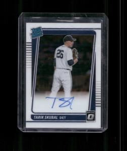 2021 Donruss Optic Tarik Skubal Rookie Auto Card