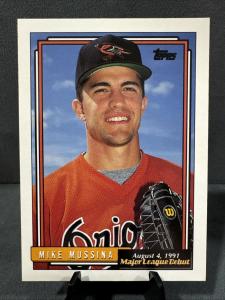 Mike Mussina 1991 Topps Rookie Card #130