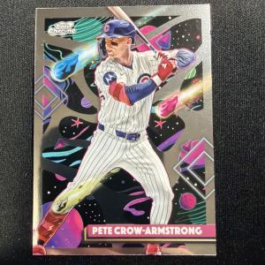 Pete Crow-Armstrong 2025 Topps Cosmic Chrome Card