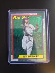 2025 Topps Ted Williams Green Crackle Foilboard #T90-26