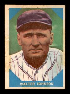 1960 Fleer Walter Johnson Baseball Card #6
