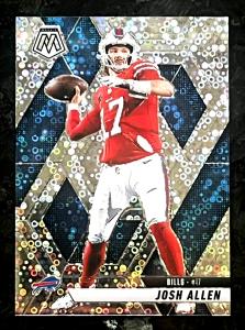 Josh Allen 2025 Panini Mosaic Silver Disco Prizm