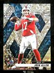 Josh Allen 2025 Panini Mosaic Silver Disco Prizm