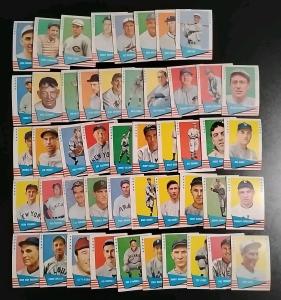 1961 Fleer Baseball Starter Set with Waner & Dugan