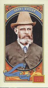 2014 Panini Golden Age Harry Wright Mini Card