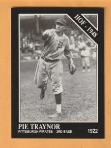 Pie Traynor Pittsburgh Pirates 1991 Conlon Card