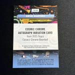 2025 Topps Cosmic Chrome Angel Martinez Auto Refractor