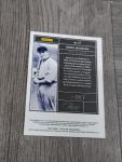 Harry Heilmann 2022 Sky Blue Parallel Card #10/32