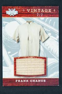 2025 Leaf Frank Chance Game Used Bat Patch 2/2