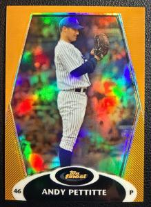 Andy Pettitte 2008 Topps Finest Gold Refractor