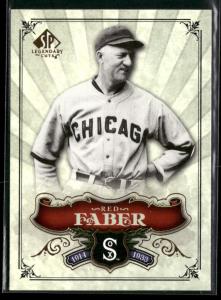 2006 SP Legendary Cuts Red Faber Card