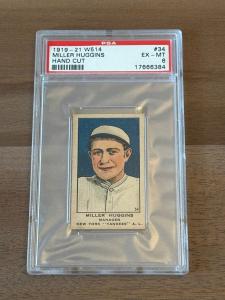 1919-21 W514 #34 Miller Huggins HOF Card