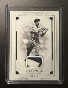 2016 Panini National Treasures Luke Appling Jersey Card