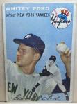 1954 Topps Whitey Ford Baseball Card #37