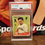 1934 Goudey Kiki Cuyler Cubs HOF PSA 3