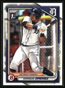 Enrique Jimenez 2024 Bowman Prospects Detroit Tigers Card