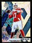 Josh Allen 2025 Panini Mosaic Silver Disco Prizm