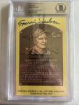 Ted Lyons & Francis Jackson HOF Plaque Postcards