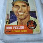 1953 Topps Bob Feller #54 Sports Card