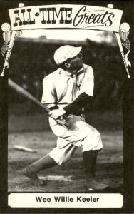 Willie Keeler TCMA All-Time Greats Postcard