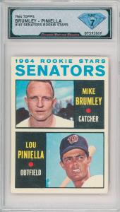 1964 Topps Mike Brumley Lou Piniella Rookie Card